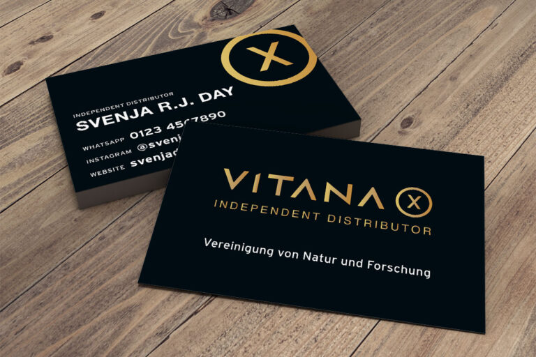 Vistenkarte Soft-Feel-Folie